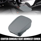 Center Console Lid Armrest Cover for Ford Focus (2010–2015) Neoprene Gray