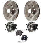 Set of 2 Front Wheel Hubs for Chevy G6 (2010)