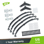 Tandem Trailer Axle Suspension Kit for 4K 4000lbs (2000–2000) 3 Leaf Spring & Hanger