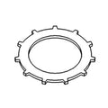 PTO Disc for 255 265 275 285 (Fits 1212-6006, 1212-6006-A, 772813M1)