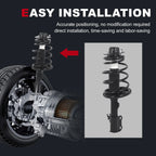 Front Pair Struts Shocks Assembly for Toyota Camry Solara (1999-2003)