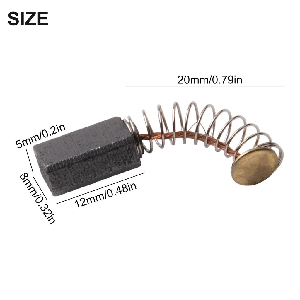 10pcs Carbon Brushes for Optimal Performance