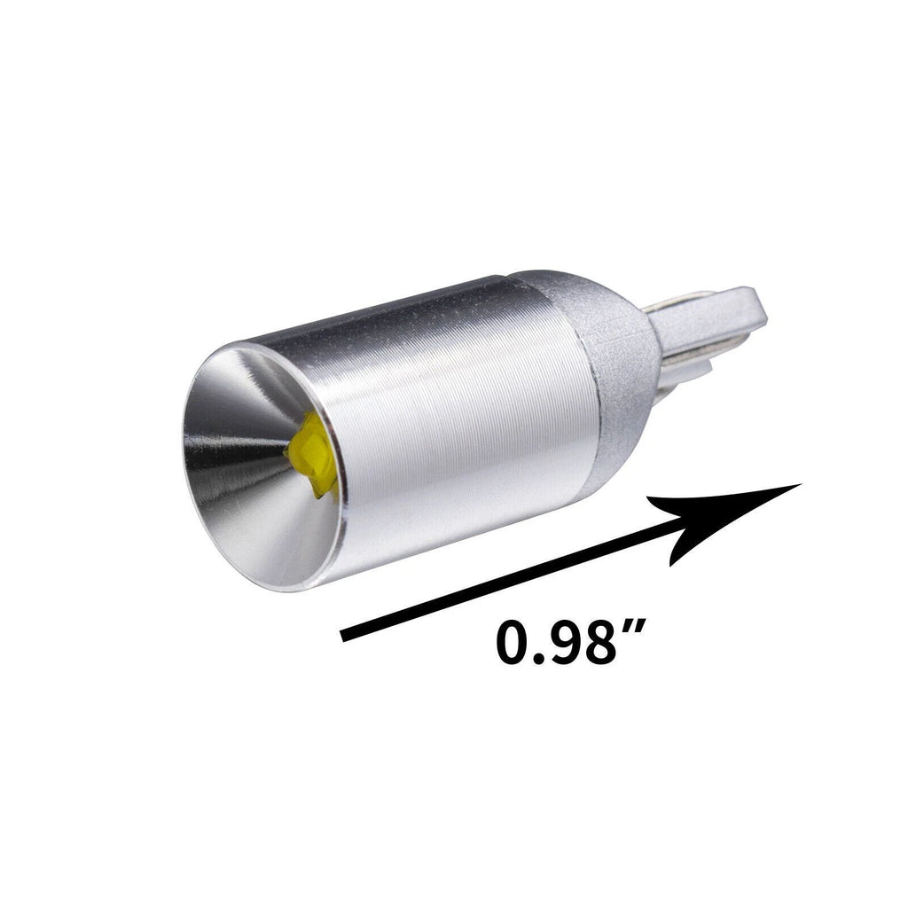 Xenon White High Power Reverse Backup LED Light Bulbs for Universal (-)