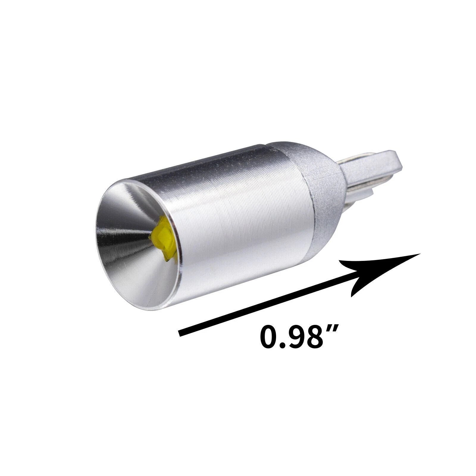 Xenon White High Power Reverse Backup LED Light Bulbs for Universal (-)