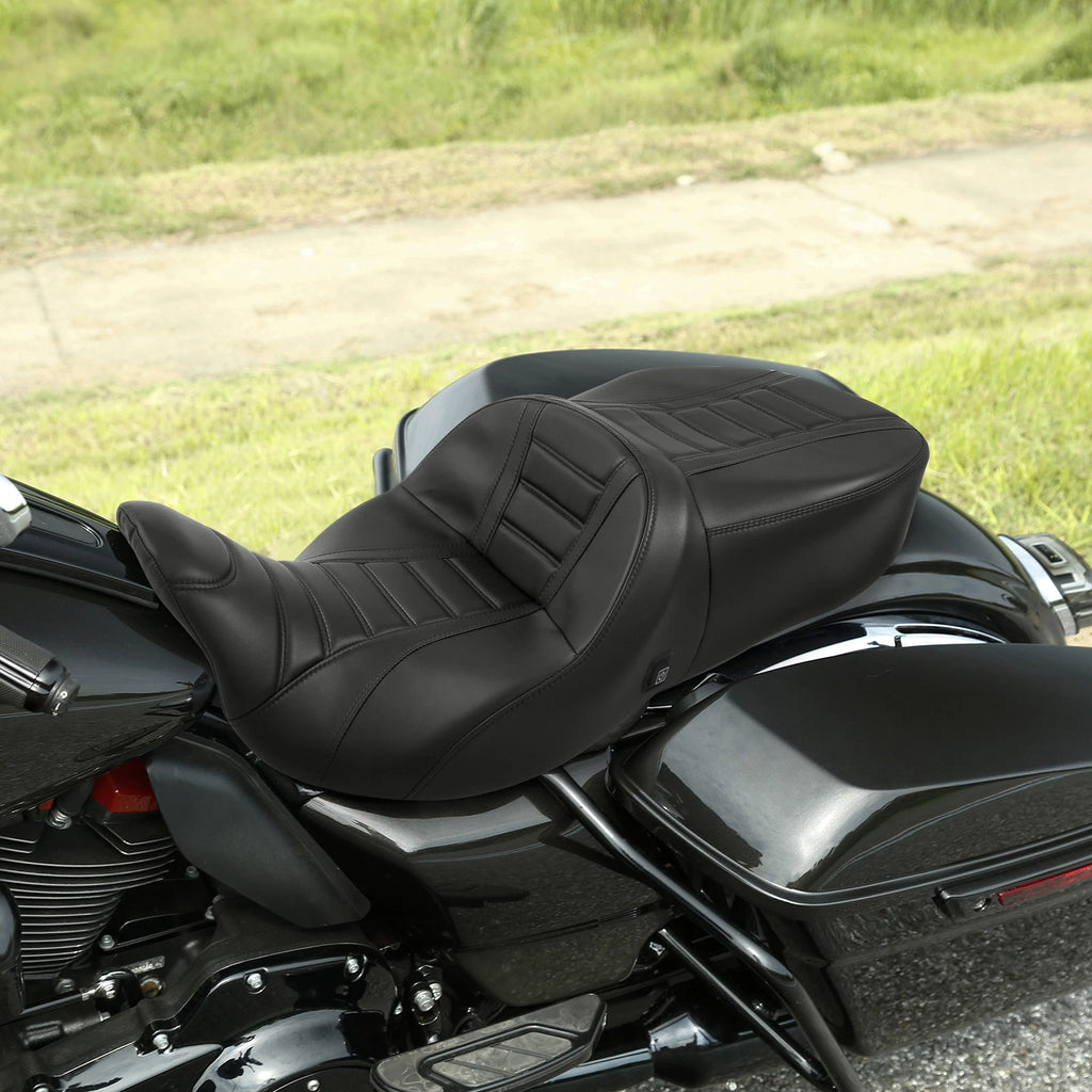 Heated Seat for Harley Road Glide King (2009–2023) - Black