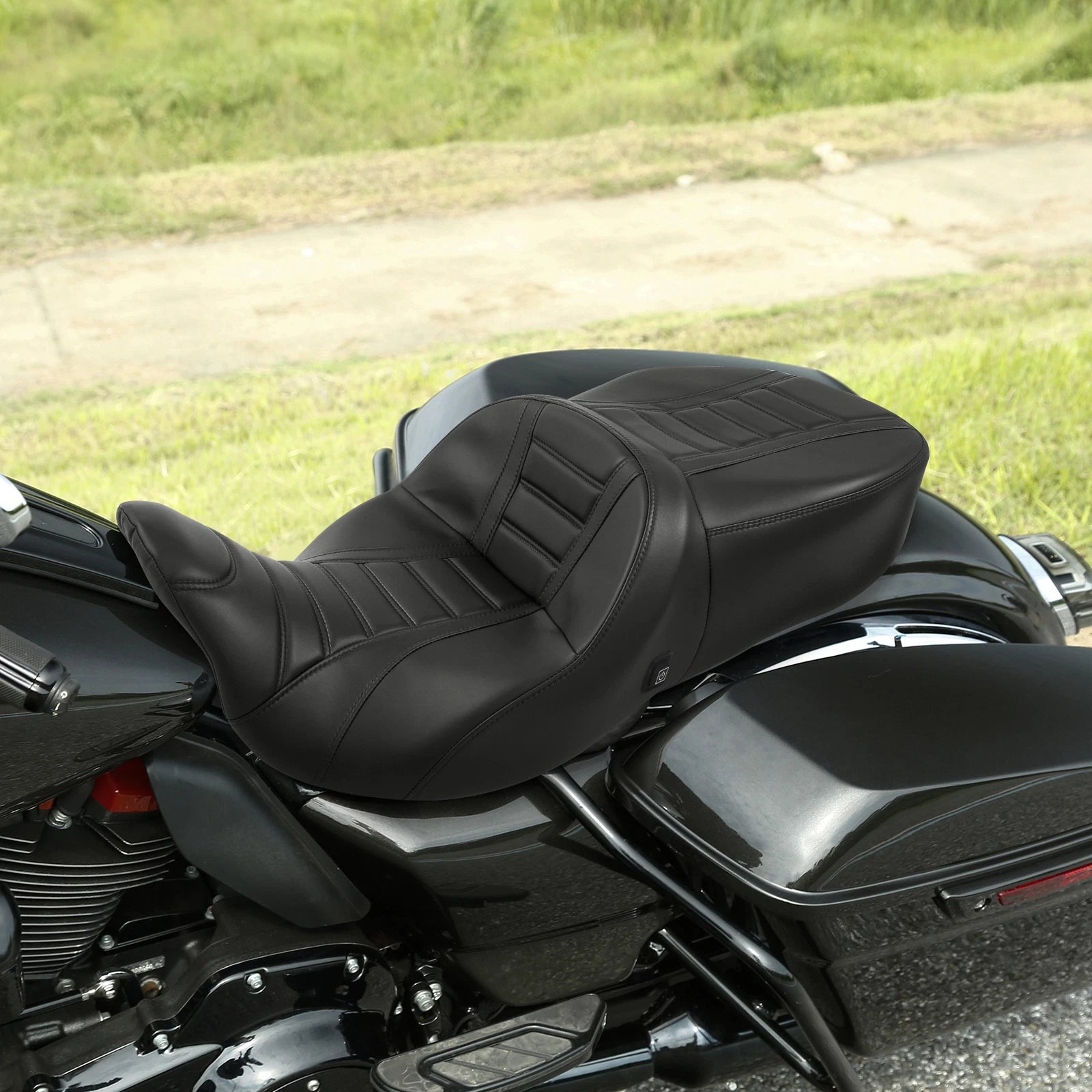 Heated Seat for Harley Road Glide King (2009–2023) - Black