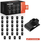 30 Pcs U Nut Clip for Ford GM (Fits Various Models)