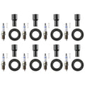 Set of 8 Double Iridium Spark Plugs & Ignition Coil Boot Kit for 4Runner V8