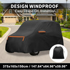 Waterproof Car Cover for Suzuki WagonR (2010–2023) - Aluminum Film, Zipper