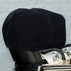Outboard Motor Cover for 30-60 HP Engines (Waterproof, Black)