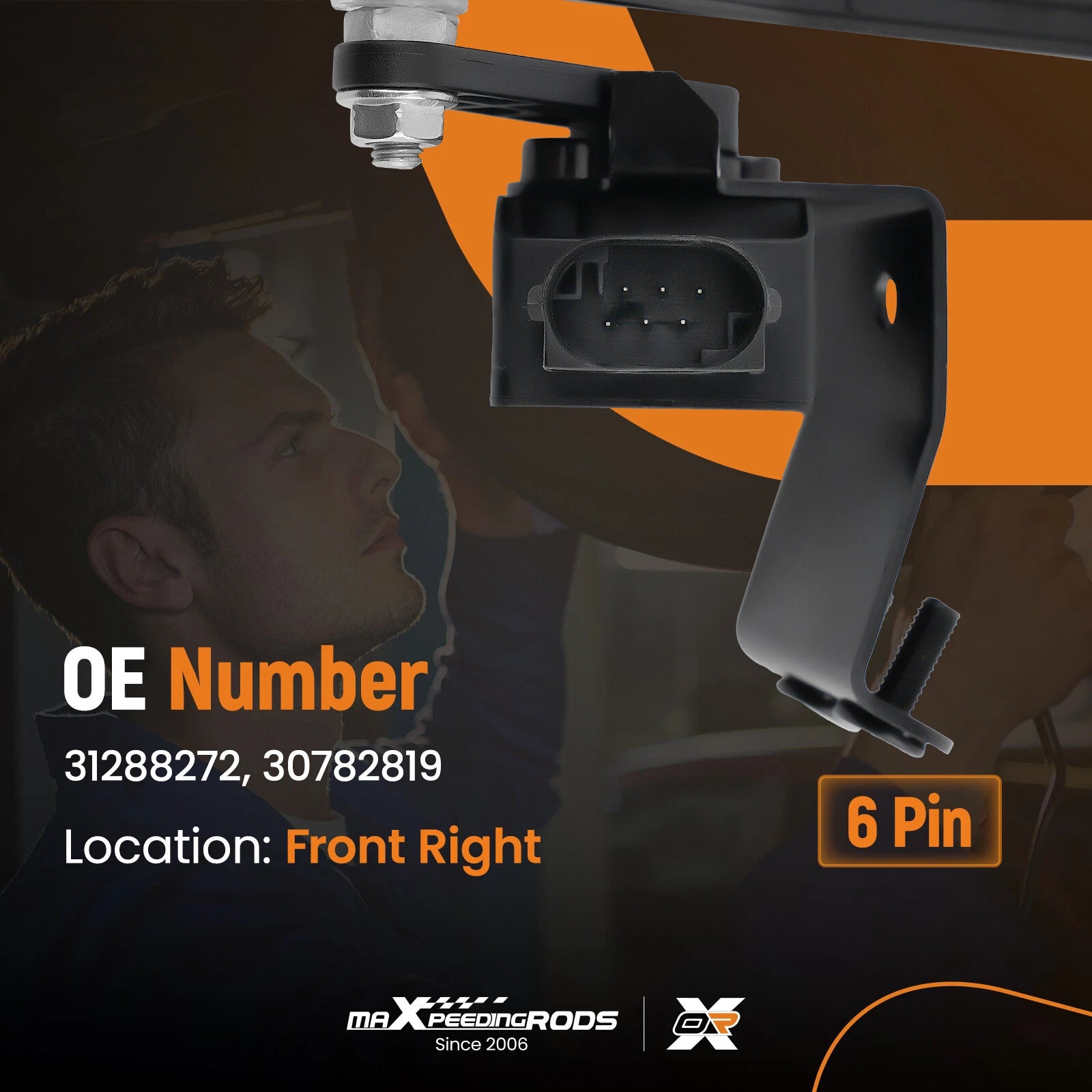 Ride Height Level Sensor for Volvo S60 S80 V60 V70 XC60 XC70 (2007-2018)