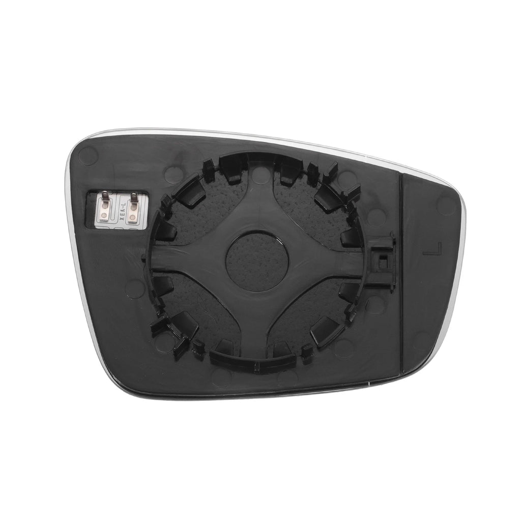 Left Side Heated White Mirror Glass for Volkswagen Beetle Jetta 