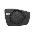 Left Side Heated White Mirror Glass for Volkswagen Beetle Jetta 