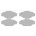 Brembo Front Disc Brake Pad Set 1.8L 2Y for Toyota Dyna (1987–1995)