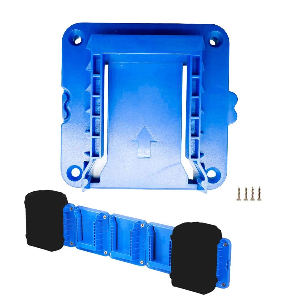 Blue Plastic Rack for 24V KB624-03 KB524-03 Tool Batteries