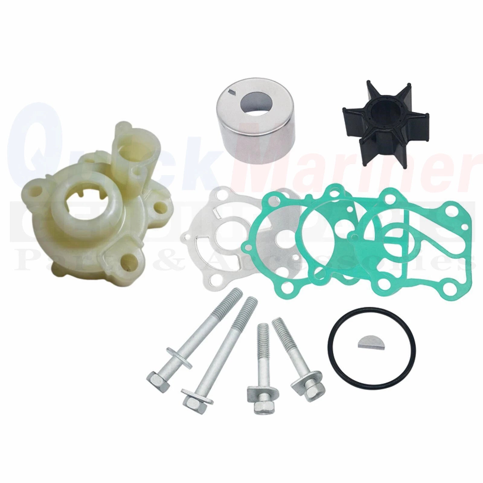 Water Pump Impeller Kit for Yamaha 2-Stroke 60-90hp Outboards (692-W0078-02-00)