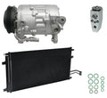AC Compressor Kit With Condenser for Cadillac Escalade ESV 6.2L (2017–2020)