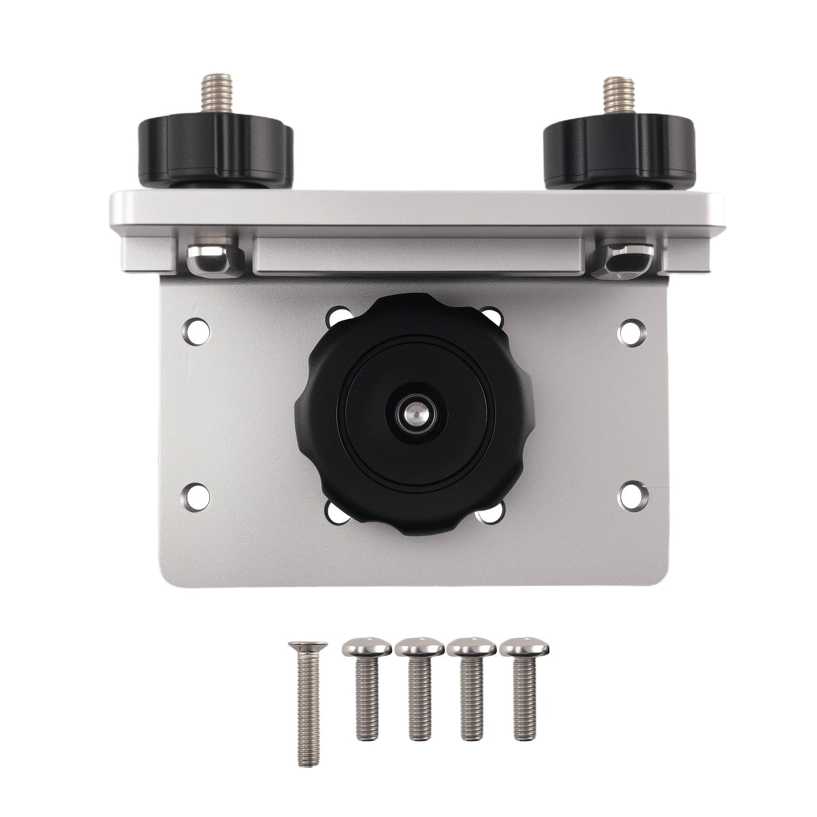 90-Degree Aluminum Boat Track Mount for Gunnel System (Corrosion Resistant)
