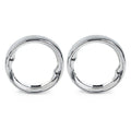 Chrome Deep Dish Turn Signal Bezels  for Harley Road King FLHR (1994-2023)