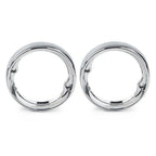 Chrome Deep Dish Turn Signal Bezels  for Harley Road King FLHR (1994-2023)