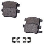 Rear Ceramic Brake Pad Set for Honda Accord, Acura TSX (2008–2010)