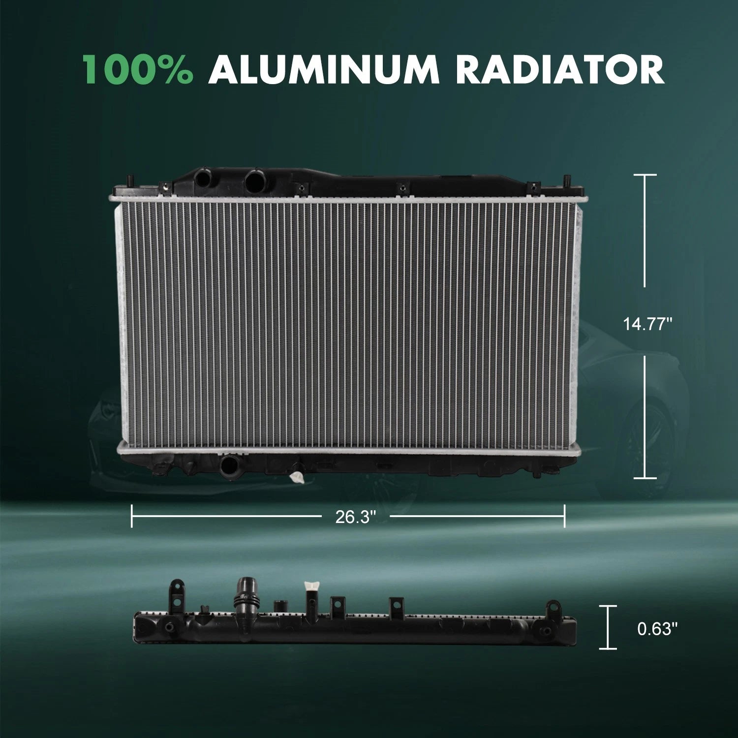 Radiator for Acura CSX Honda Civic 2006–2011