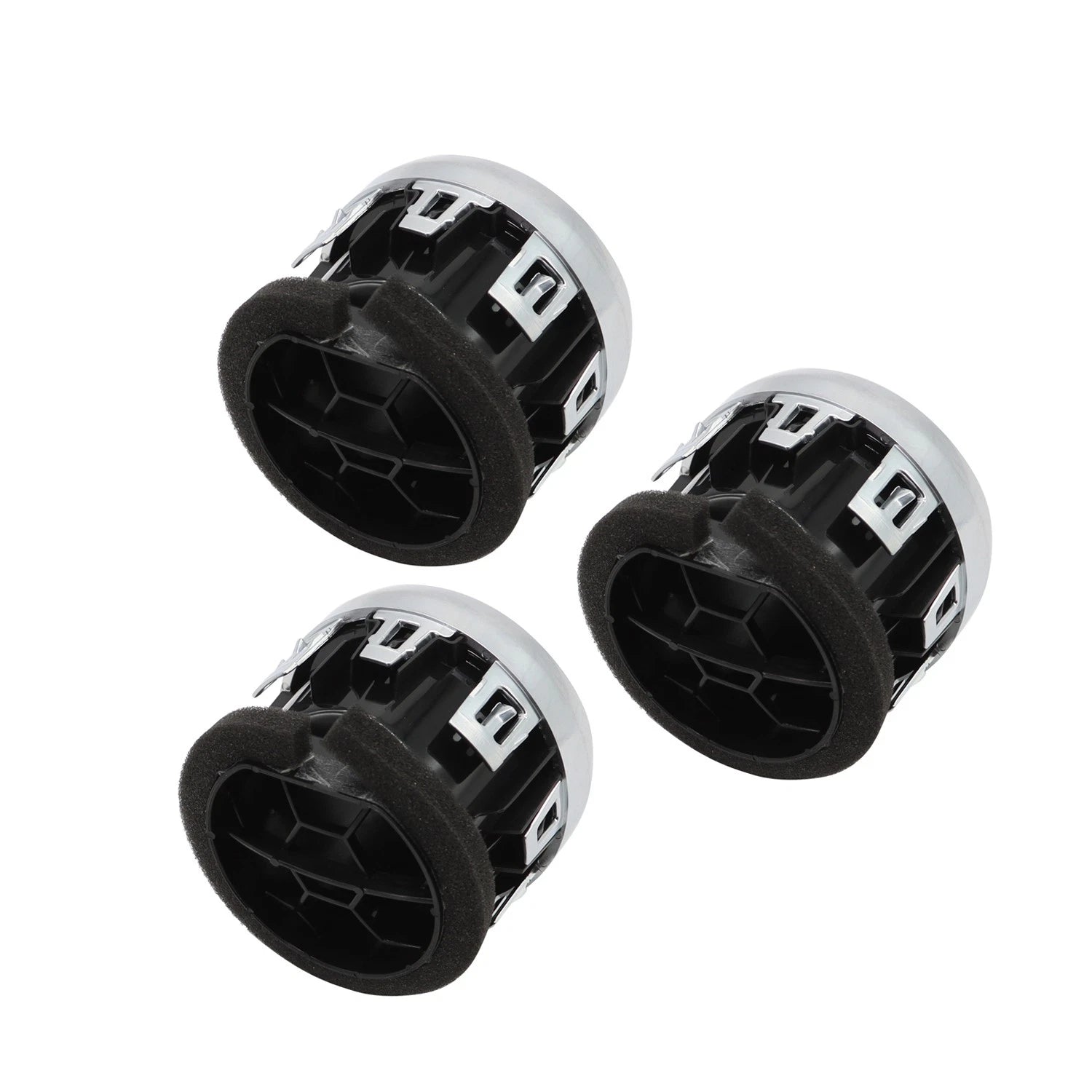 3X Center LH/RH Interior Louvre Air Vent for Ford Mustang (2015–2020)