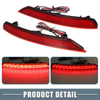 2X Rear Bumper Reflector LED Brake Tail Light 84281SC010 for Subaru Forester (2014–2018)