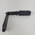 Right Black Highway Peg Mount with Black Skull Foot Peg for Harley Dyna (1991–2017)