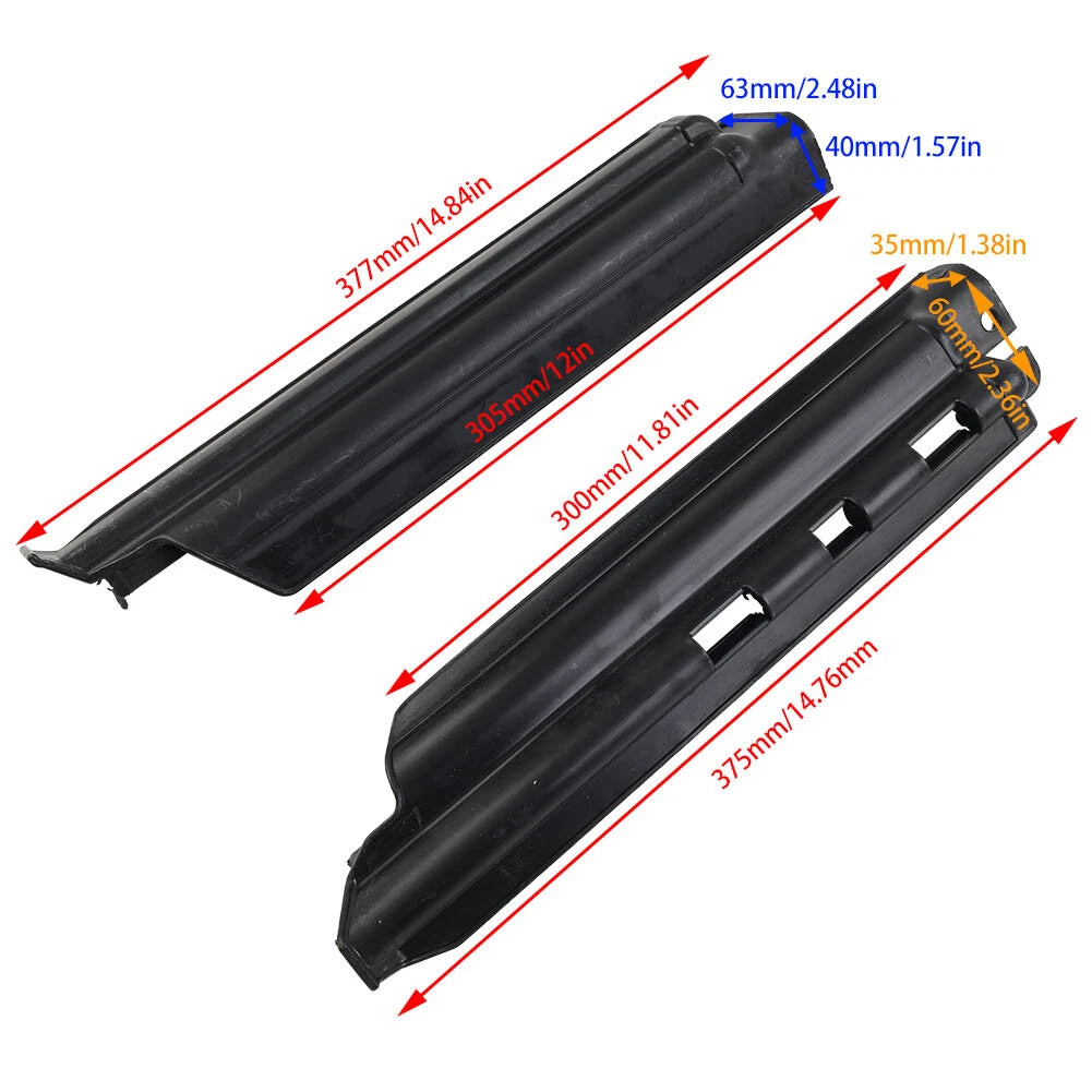 Fork Slider Guard Protector for Kawasaki KDX200 KDX250 KLX250 KLX650 KLX300R (1990–2006)