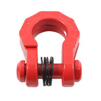 D Ring Split Shackle 3/4" with 7/8" Screw Pin 44000LBS Black