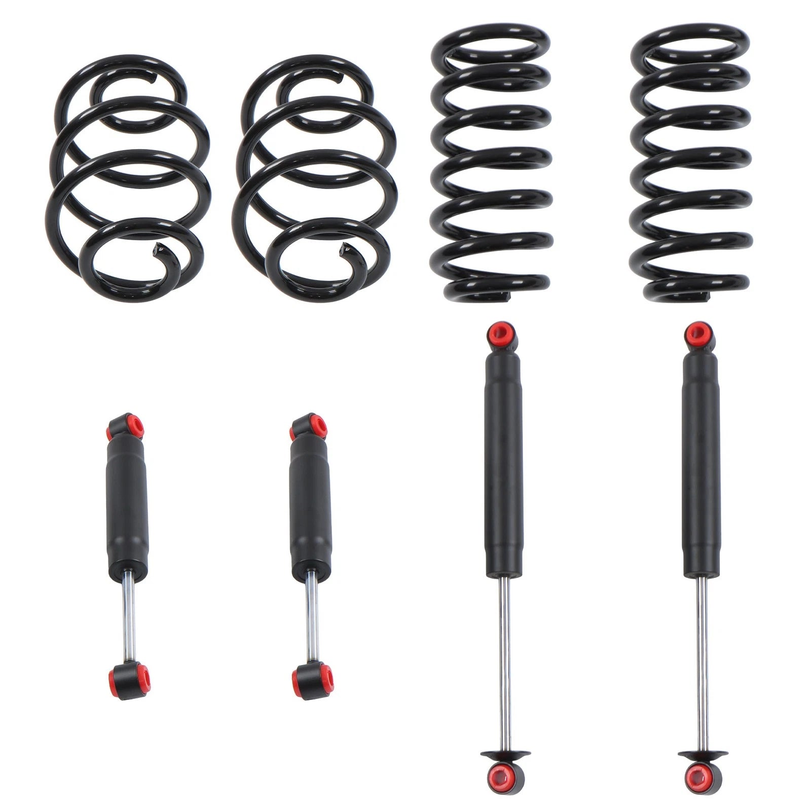 Set of 4 Lowering Drop Coil Springs for Chevy C10 (1963-1972)