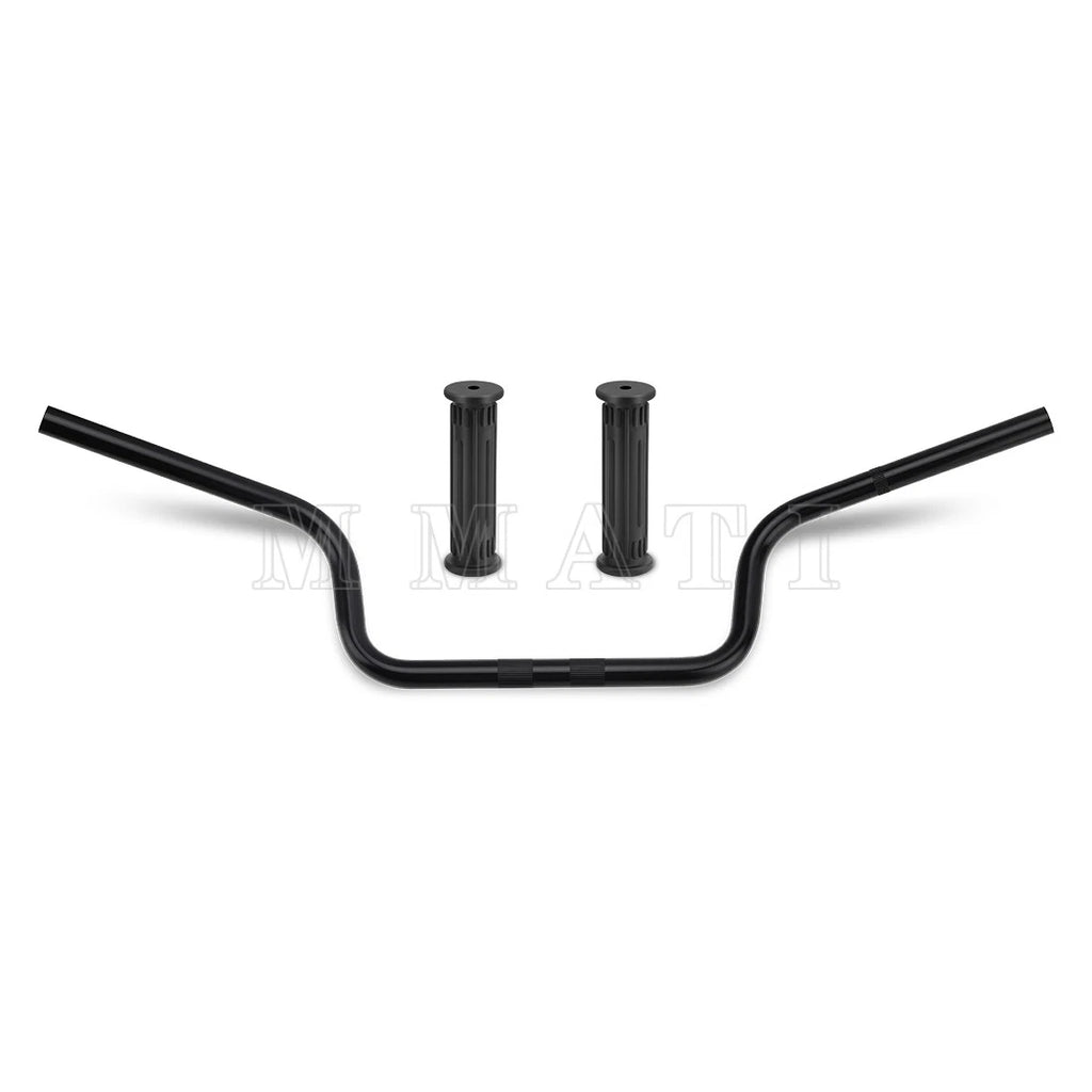 Black Handlebar with Grips for Polaris ATP 500 Diesel 455 Hawkeye 300 (2004–2014)