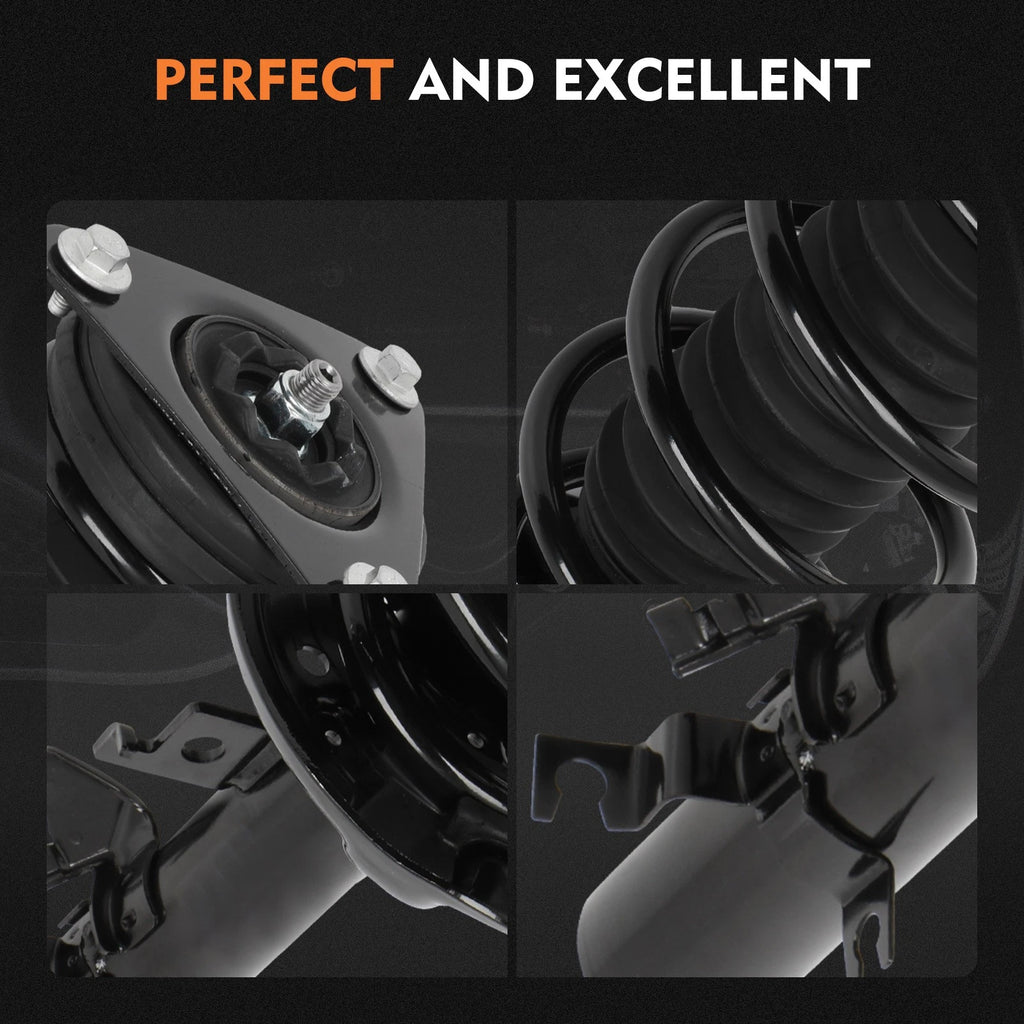 2X Complete Struts Shocks Springs & Mounts for Nissan Rogue (2014–2020)