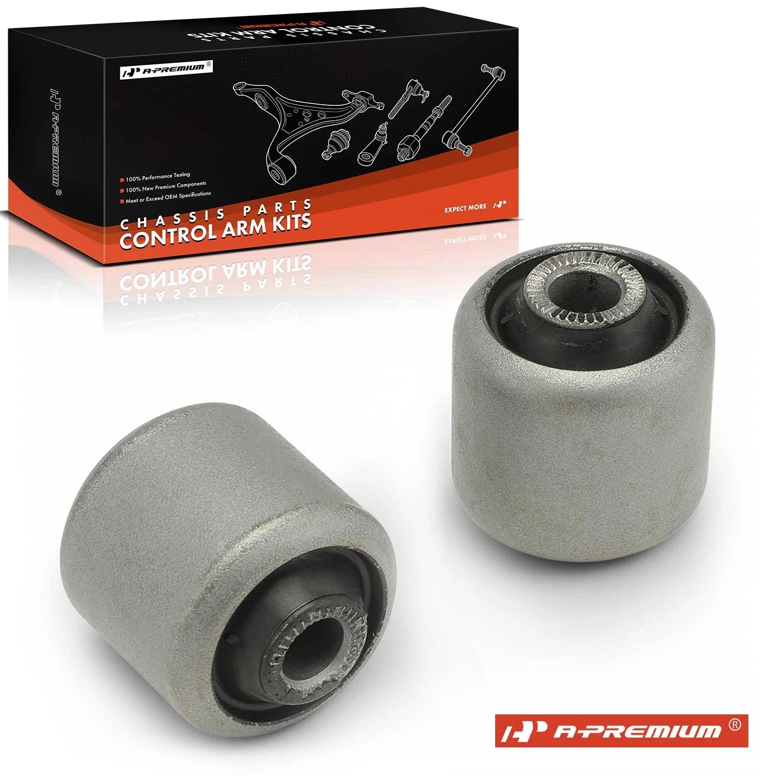 2X Front Lower Rearward Control Arm Bushing for BMW X3 X5 (2004–2019)