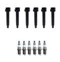 Set of 6 Ignition Coils & 6 Iridium Spark Plugs for Toyota Lexus V6