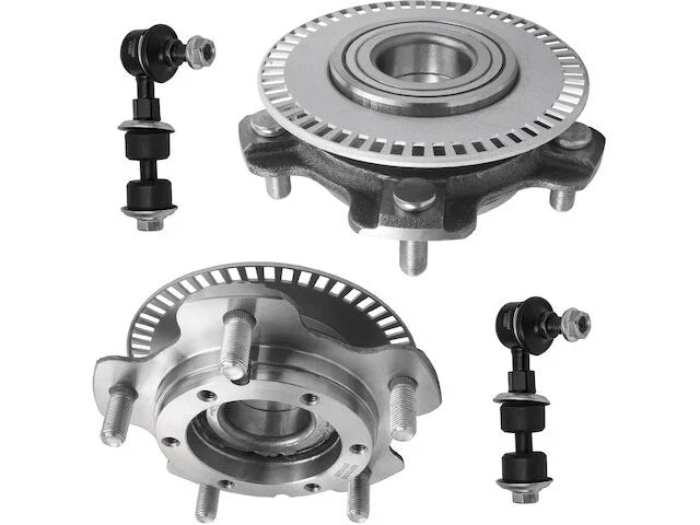 Front Wheel Hub and Sway Bar Link Kit for Suzuki Vitara (2001–2004) KB348XD