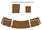 EVA Foam Teak Decking Flooring Mat for Chaparral 274 Sunesta (2004)