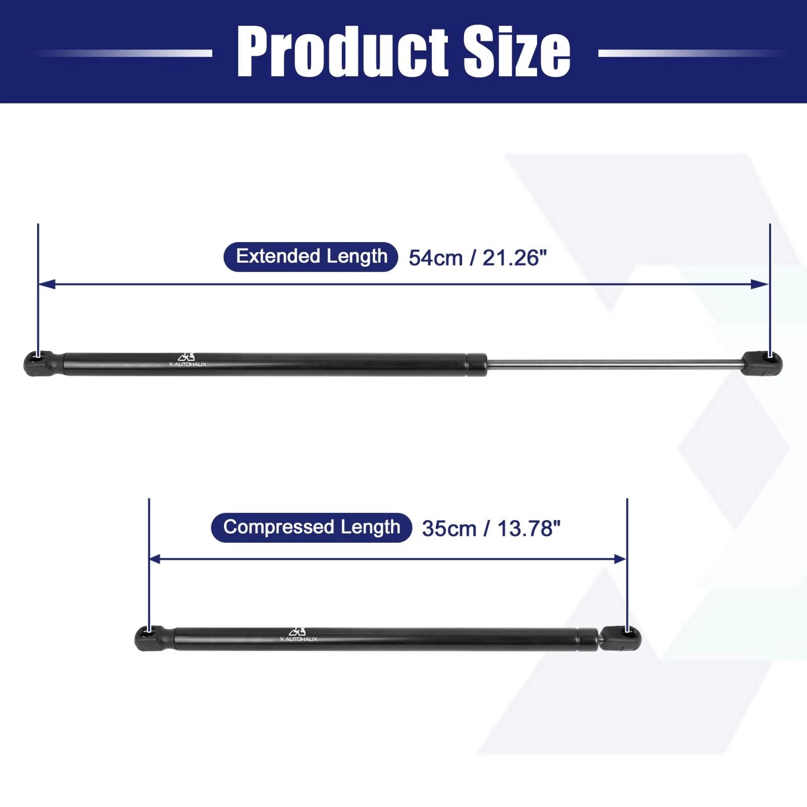 2X Front Hood Lift Supports Struts Gas Spring SG201022C for VW Touareg (2004–2010)