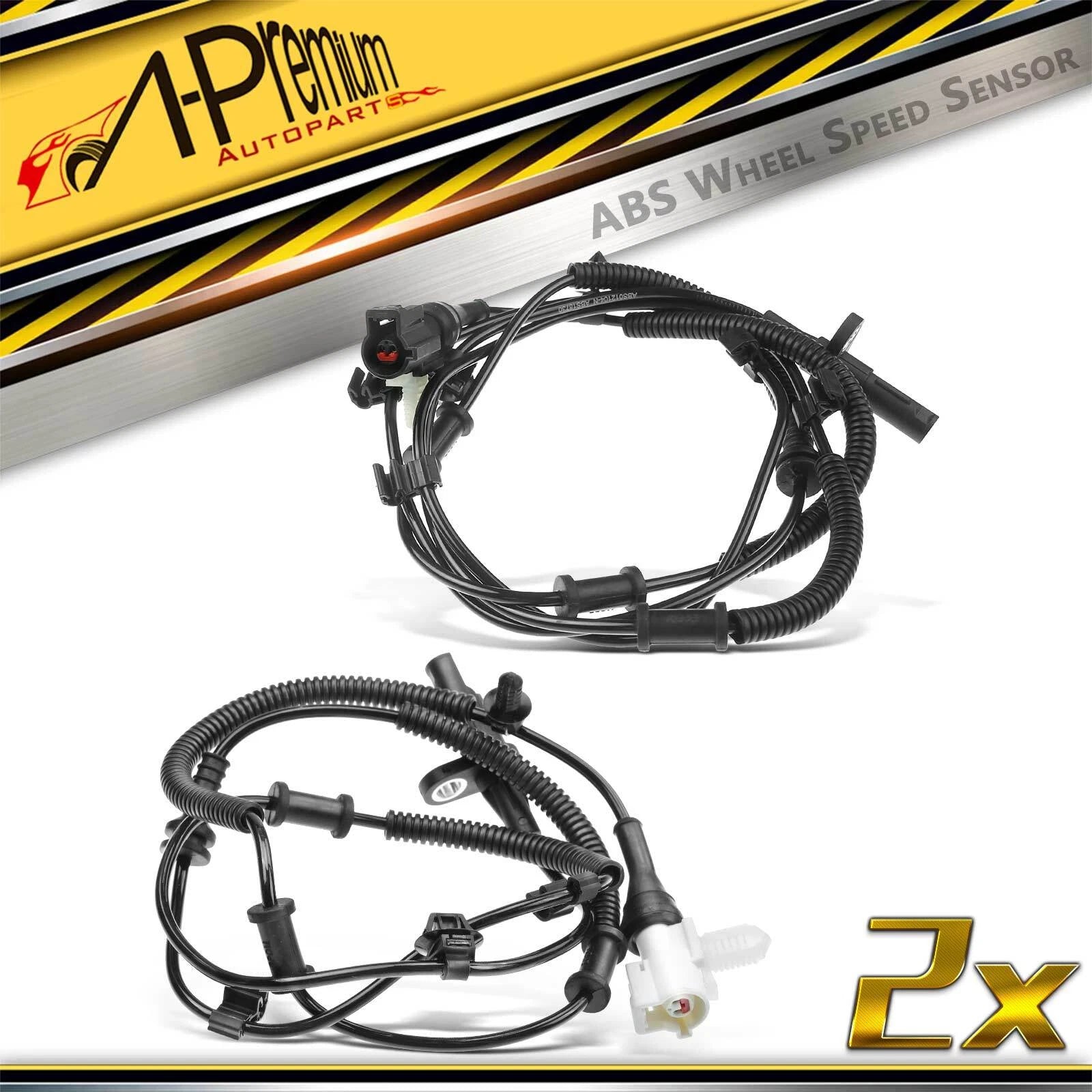 2X Rear ABS Wheel Speed Sensors for Ford F-150 (2009–2010)