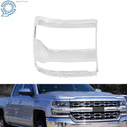 Right Side Chrome Headlight Trim Bezel for Chevy Silverado 1500 (2016–2018)