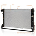 Aluminum OE Style Radiator for Mercedes C250/GLK350 (2010–2012) DPI-13213