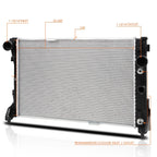 Aluminum OE Style Radiator for Mercedes C250/GLK350 (2010–2012) DPI-13213