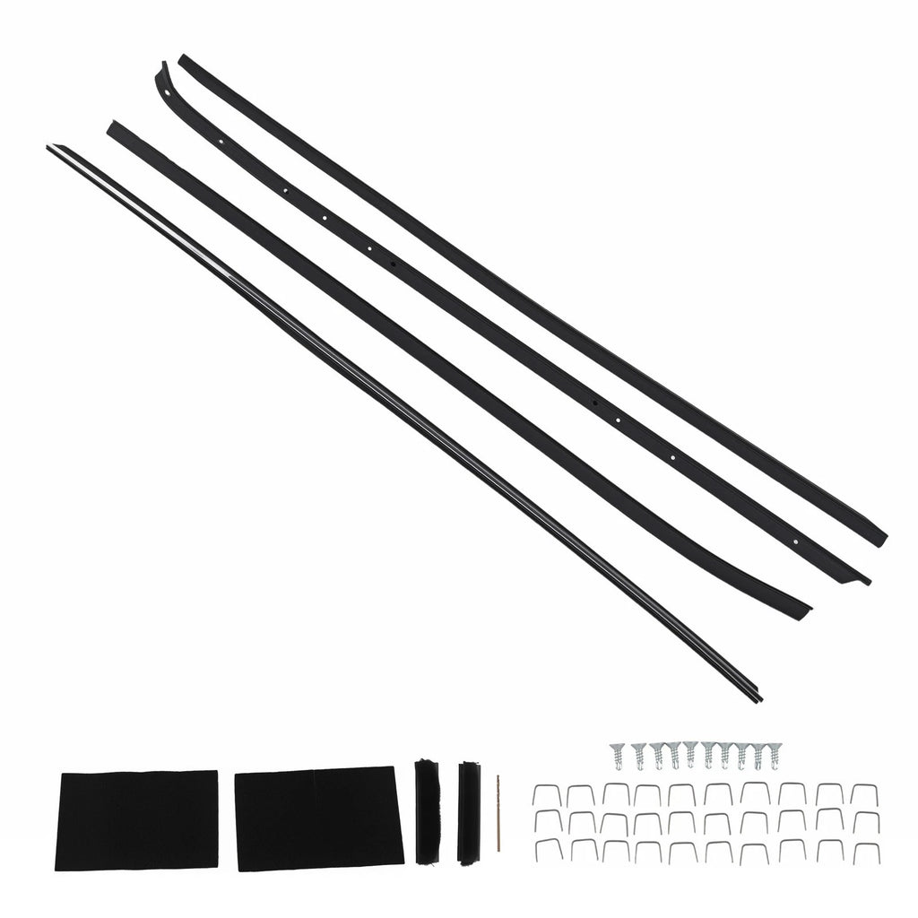 Door Rubber Seal Kit for Pontiac Firebird (1970–1981) KG2017A