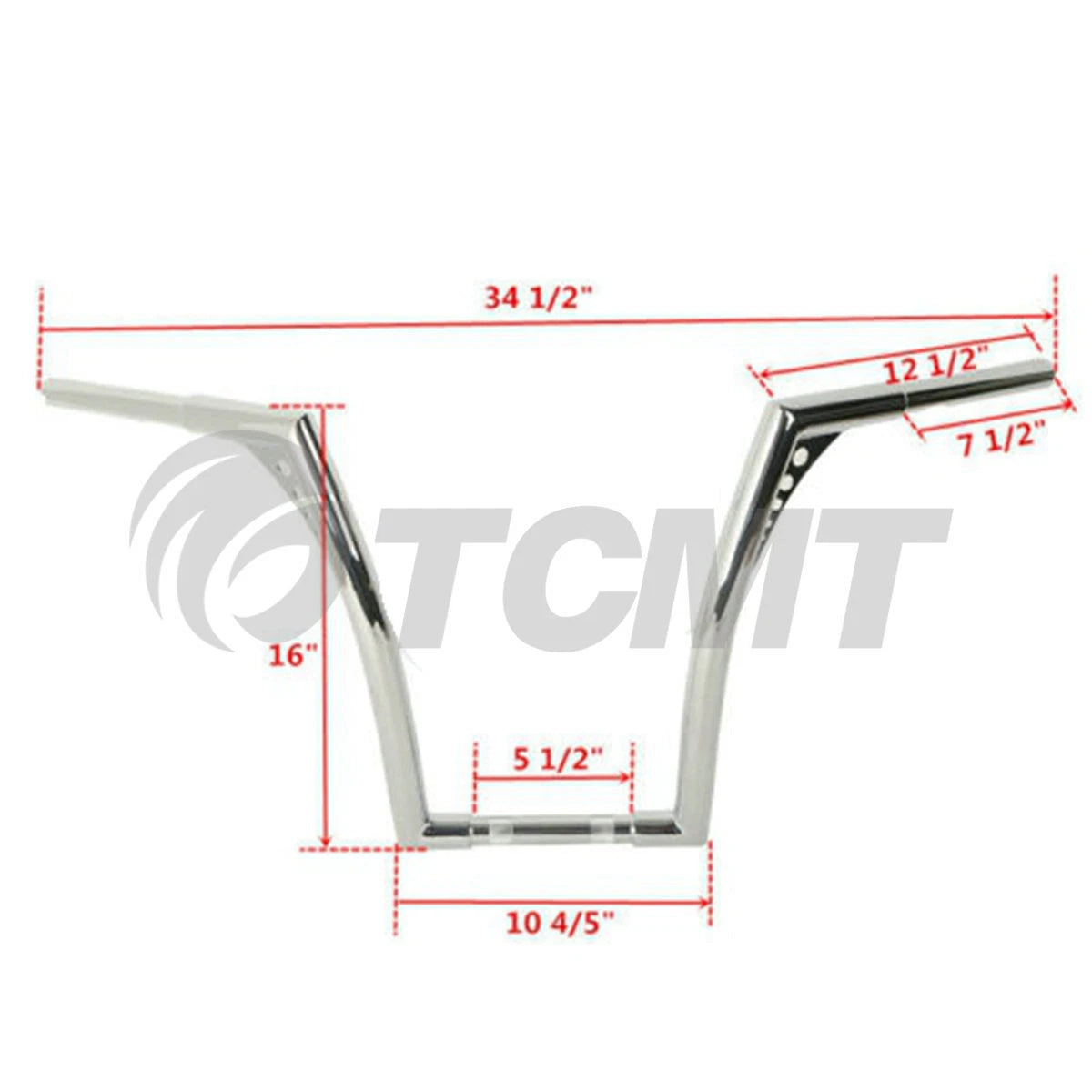 1 1/4" Handlebar for Harley Softail Fatboy Sportster XL (10'' 12'' 14'' 16'' 18'')
