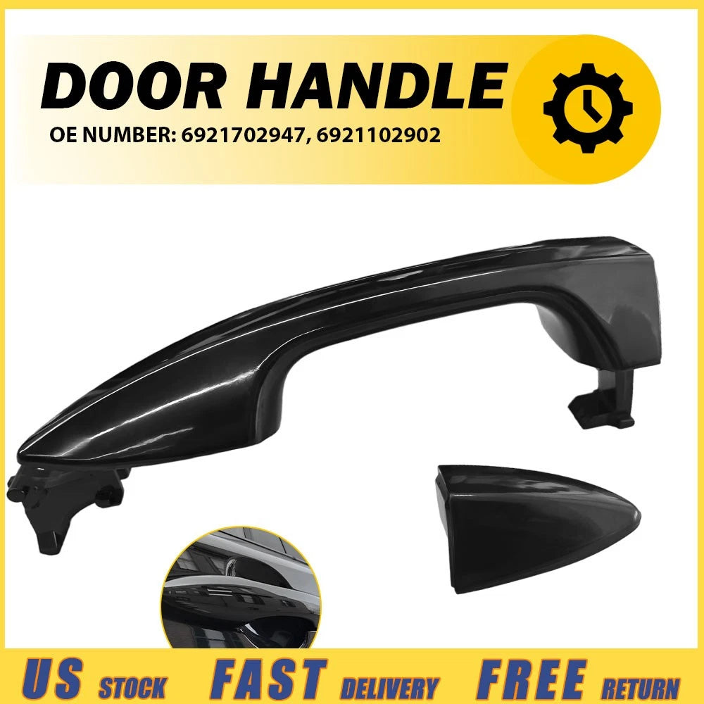 Exterior Door Handle for Toyota Corolla (2014–2019) Front Right Smooth Black