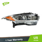 Right Headlight for Honda HR-V (2019–2021) w/ LED DRL Halogen Clear