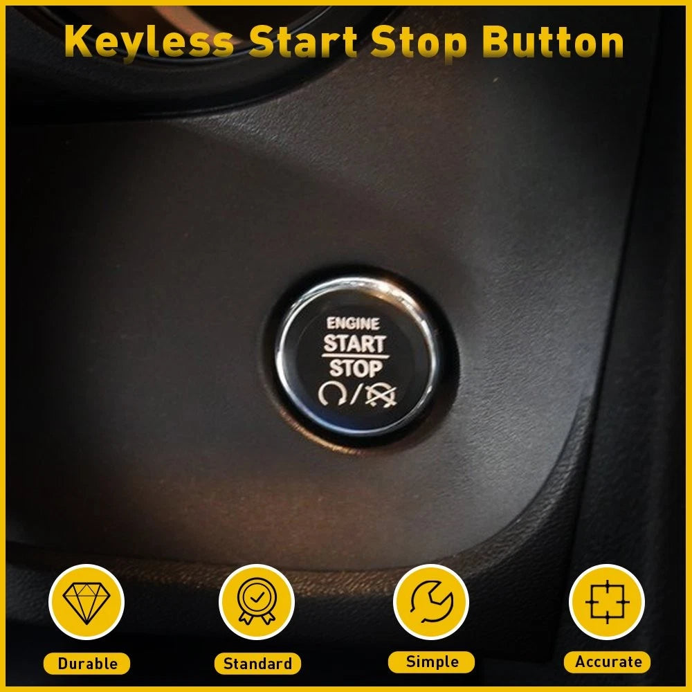 Keyless Push Button Engine Start Stop Switch for Jeep Grand Cherokee (2009–2013)
