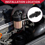 Engine Oil Cooler Filter Housing for Volkswagen Jetta (2006–2010) No. 06D115397K