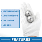 2X 33.0mm Bearing Ball for G16 (Precision Steel)